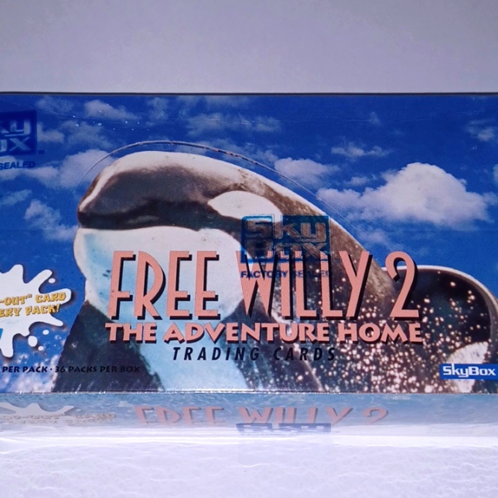 1995 SKYBOX FREE WILLY 2 The Adventure Home Factory sealed 36 pks
